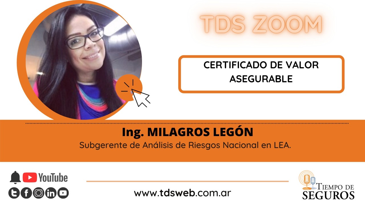 Conversamos con la Ing. Milagros Legón, subgerente de Análisis de Riesgos Nacional en LEA (Leza, Escriña y Asociados), acerca del CERTIFICADO DE VALOR ASEGURABLE DE EDIFICIOS, una herramienta que permite determinar con certeza los valores asegurables en viviendas y demás tipo de construcciones.