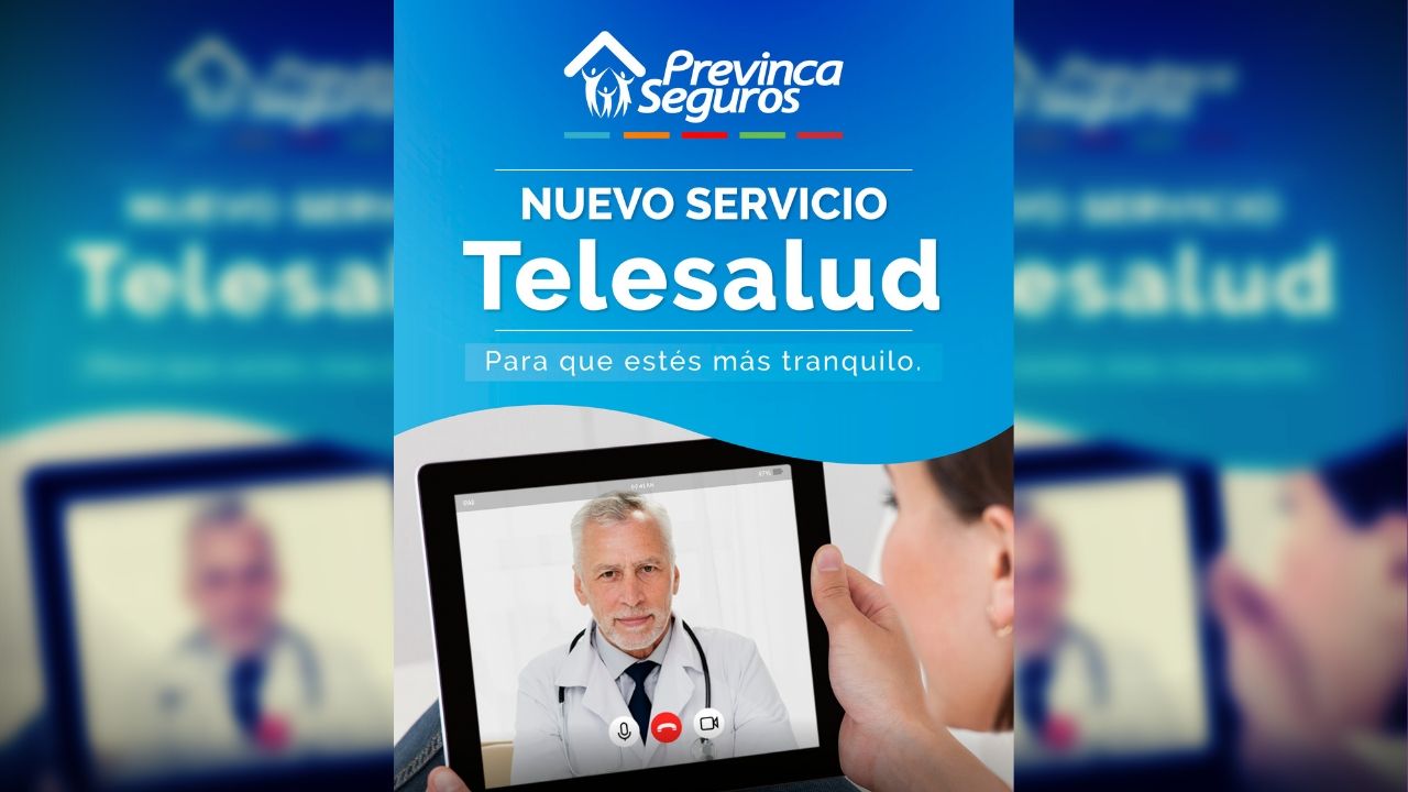 Ahora con Telesalud Previnca Seguros podes recurrir al mejor staff médico ante cualquier duda sobre tu salud. Los 365 días del año, desde donde estés, a cualquier hora y con sólo una videollamada.
Para más info: comercial@previncaseguros.com.ar