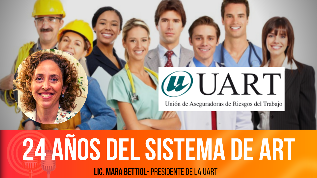 24 Años del sistema de ART: conversamos con la Lic. Mara Bettiol, Presidente de la UART, para repasar los 24 años de vigencia del sistema, logros y desafios y además abordamos los aspectos relativos al Covid-19 y cómo esta funcionando el sistema durante la pandemia.
.