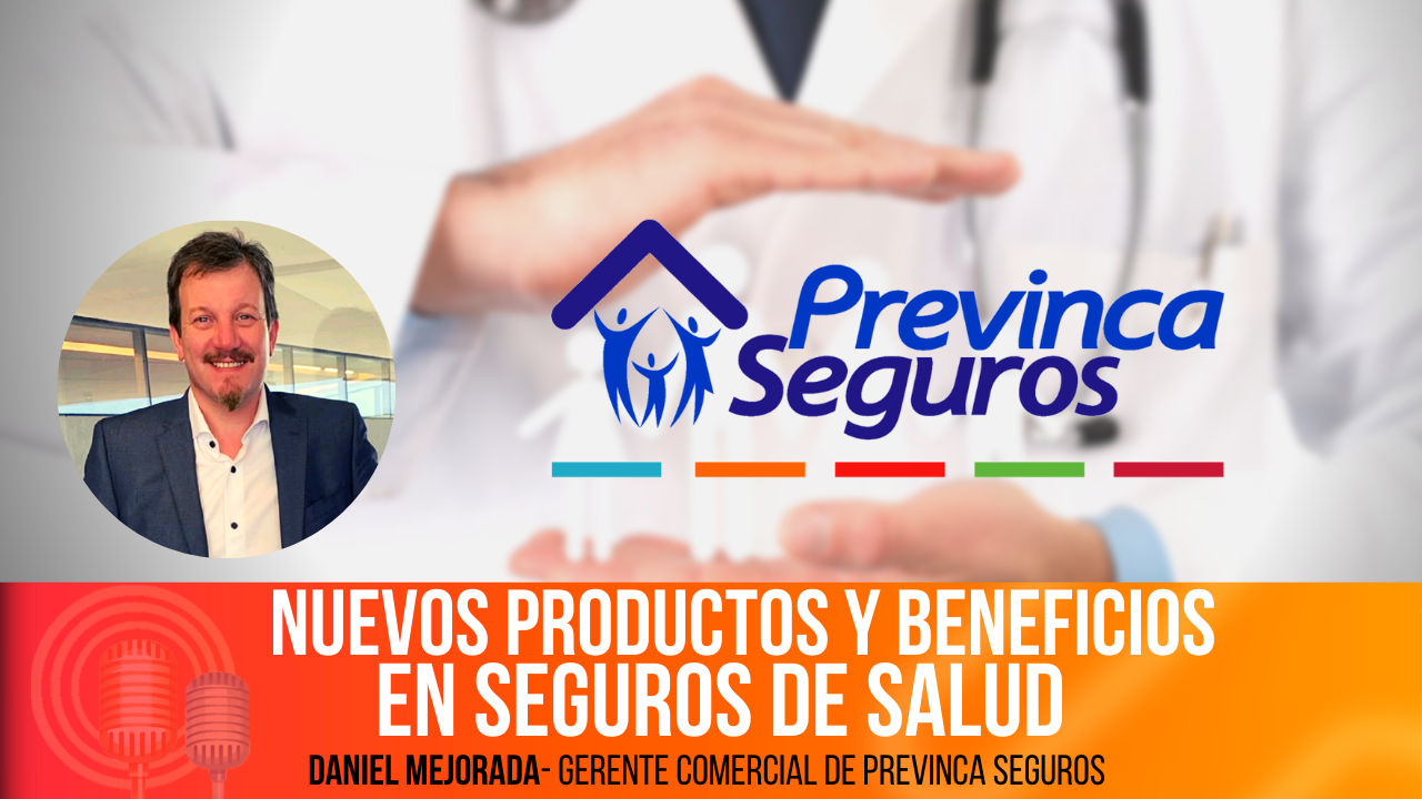 PREVINCA Seguros:  Conversamos con Daniel Mejorada, Gerente Comercial de la aseguradora, para conocer cómo los encontró la cuarentena, las medidas adoptadas, su visión del momento del mercado en lo que a seguros de Vida y Salud se refiere, además de conocer los nuevos servicios y productos que están poniendo a disposición de los clientes y de su red de productores.
.