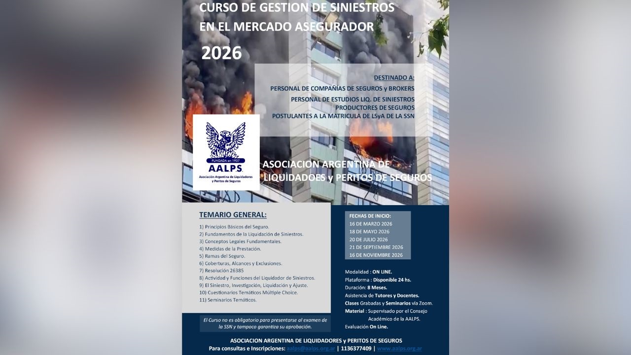 Fecha de Inicio: 18 de Mayo de 2026. Los cursos se extenderán por 8 meses. Modalidad: Online.