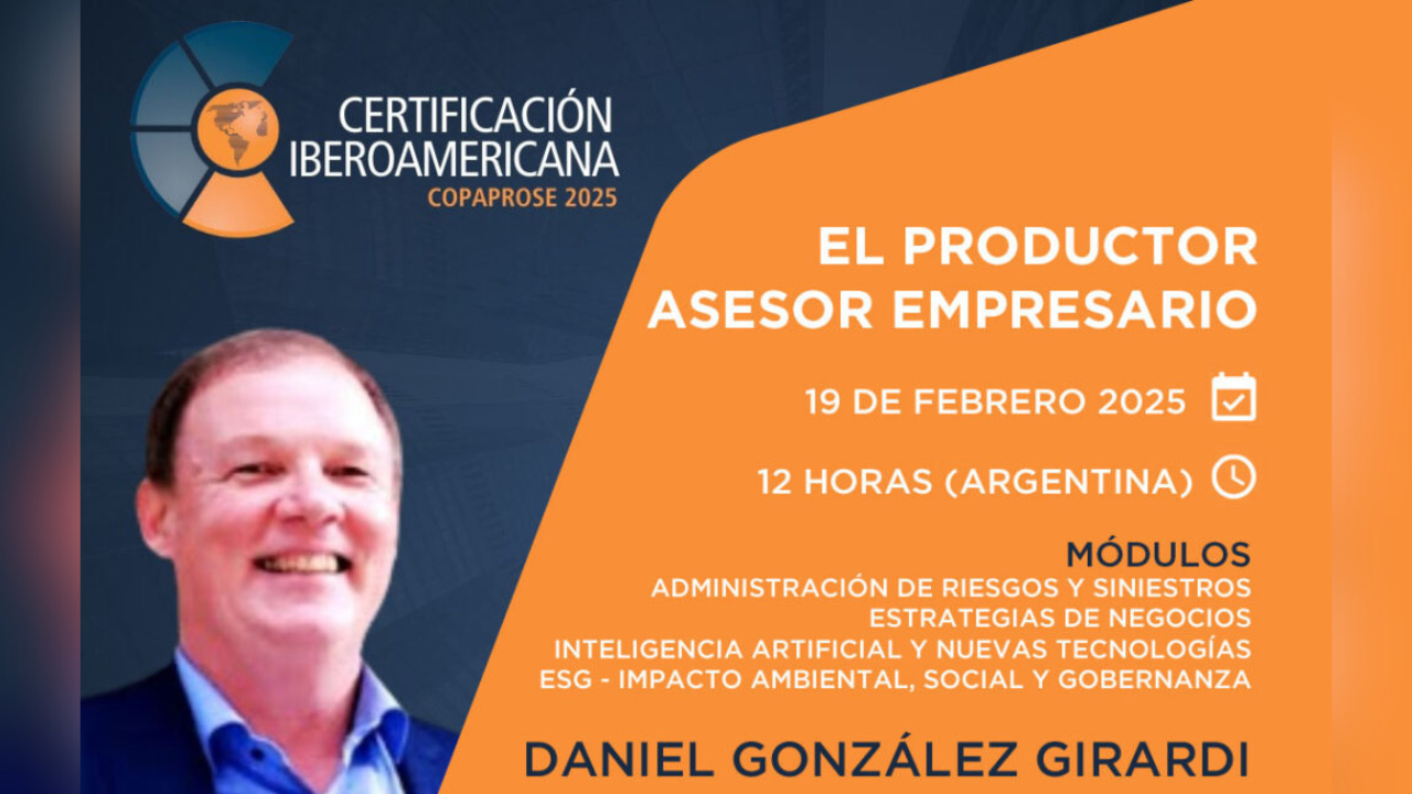 Apertura de inscripciones. Mega entrenamiento en 10 sesiones completamente online. Desde febrero hasta noviembre. Expositor: Daniel González Girardi.