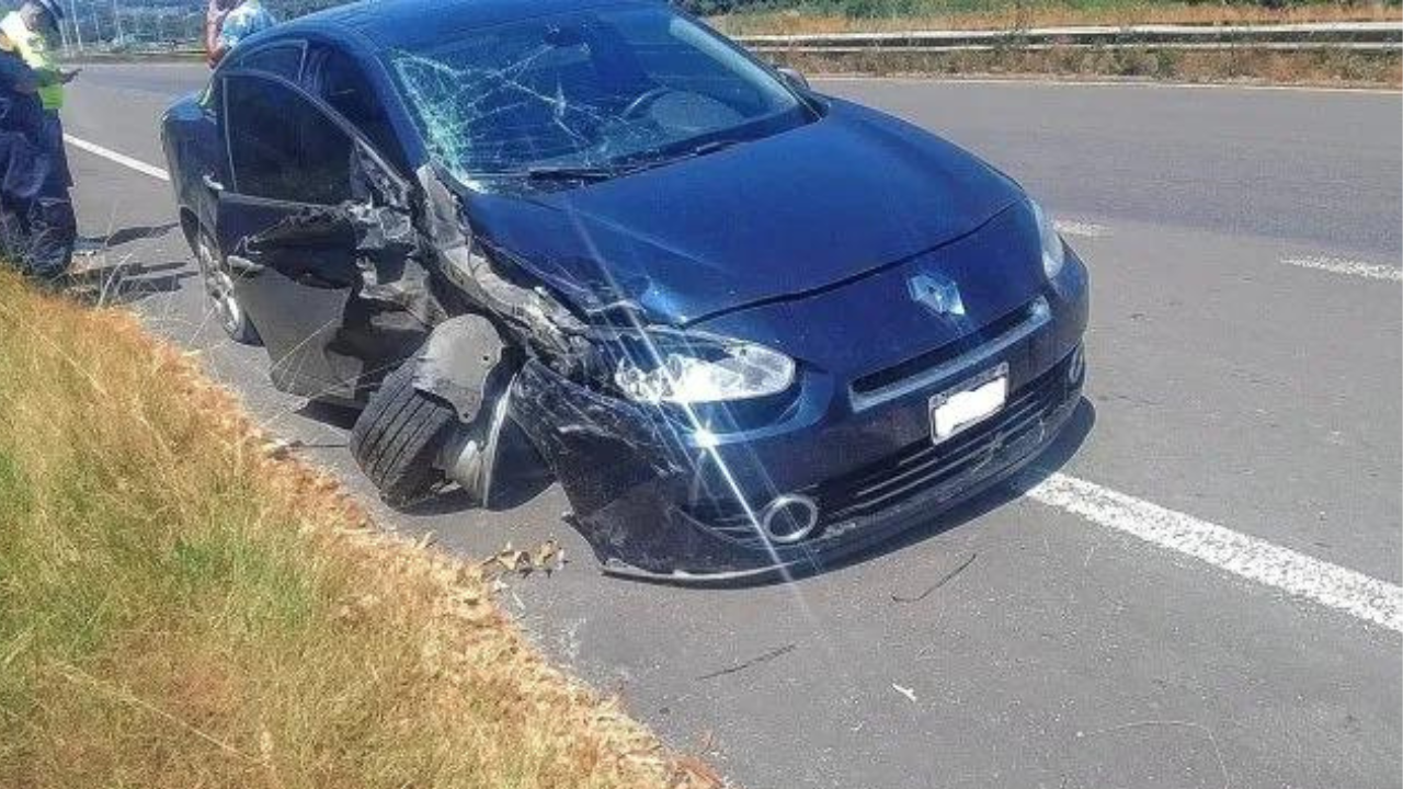 El control de alcoholemia arrojó resultado positivo 2,43.