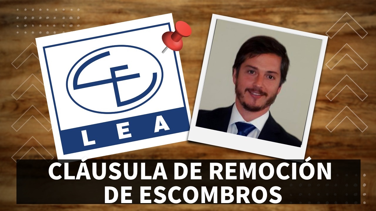 CLÁUSULA DE REMOCIÓN DE ESCOMBROS: Recurrimos al Ing. Tomás Fourcade, Director de LEZA y Advanta Global, para analizar este adicional común en las coberturas de Incendio, aunque poco conocido en sus alcances: qué clase de gastos contempla; límites; si está alcanzado o no por franquicias; entender en qué consiste la remoción; las instrucciones del liquidador; qué ocurre con aquellos residuos que necesitan de disposición especifica, como sustancias contaminantes; qué ocurre si no alcanza la suma asegurada y otras dudas.