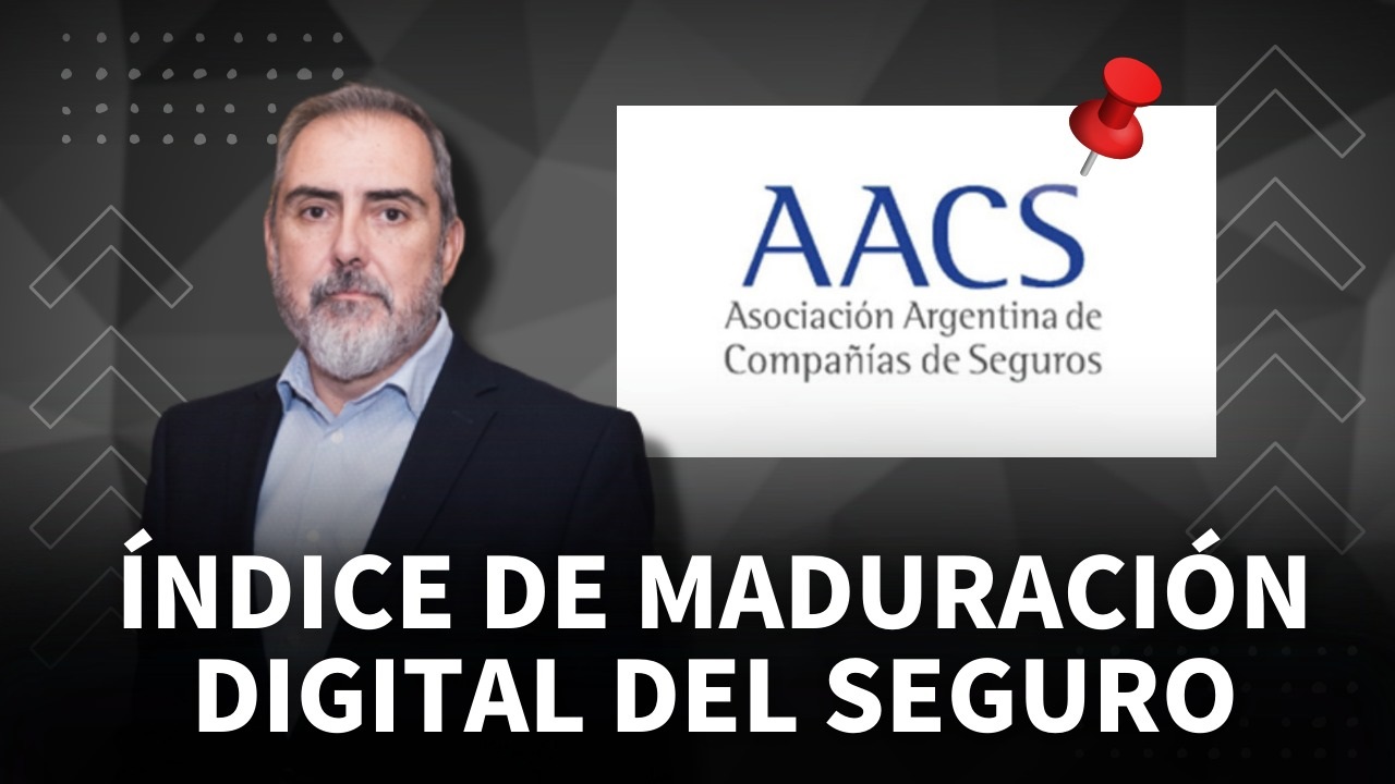 ÍNDICE DE MADURACIÓN DIGITAL DEL SEGURO: La Asociación Argentina de Compañías de Seguro (AACS) y la Cámara de la Industria Argentina del Software de Argentina (Cessi) presentaron esta semana su segundo reporte, que muestra el avance del mercado en materia de estrategia digital, el crecimiento de los sitios web, las Apps y otros desarrollos. Contamos con la palabra de Gustavo Trías, director ejecutivo de la AACS...