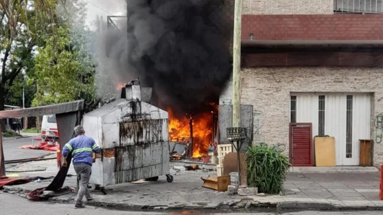 Luego del incendio, buscan continuar con la parrilla.