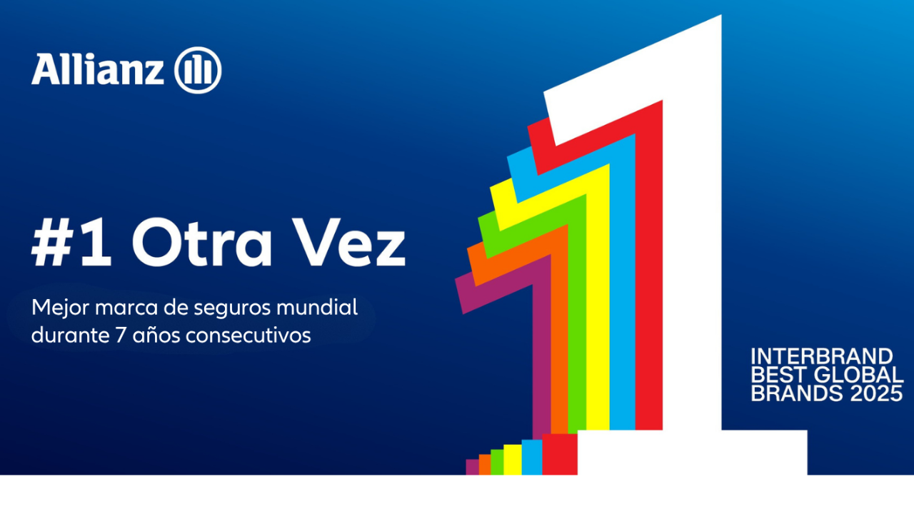 Por 7° año consecutivo y con un crecimiento del 20%, Allianz alcanzó su valor de marca más alto en 135 años: USD 28.200 millones.