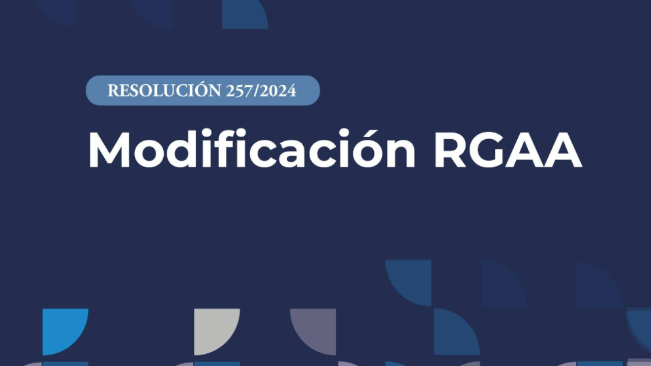 Por medio de la Resolución 257/2024 del 29 de mayo, se sustituyó el punto 33.3.8.3.1. del Reglamento General de la Actividad Aseguradora (RGAA).