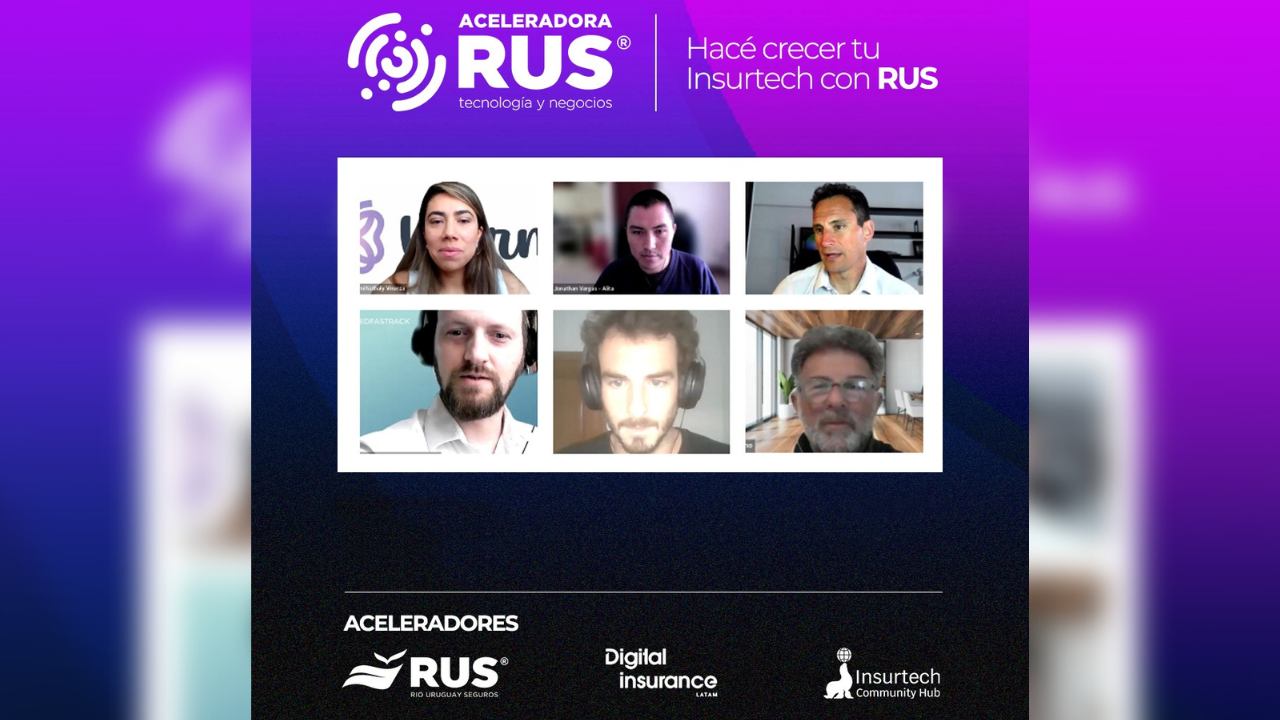 El miércoles 7 de septiembre y de forma virtual se realizó el Pitch Day de la 3° edición de la Aceleradora RUS, una propuesta impulsada por Río Uruguay Seguros (RUS), Digital Insurance LatAm e Insurtech Community Hub, con el fin de contribuir al desarrollo de startups e insurtechs que ofrezcan soluciones innovadoras para el sector asegurador.