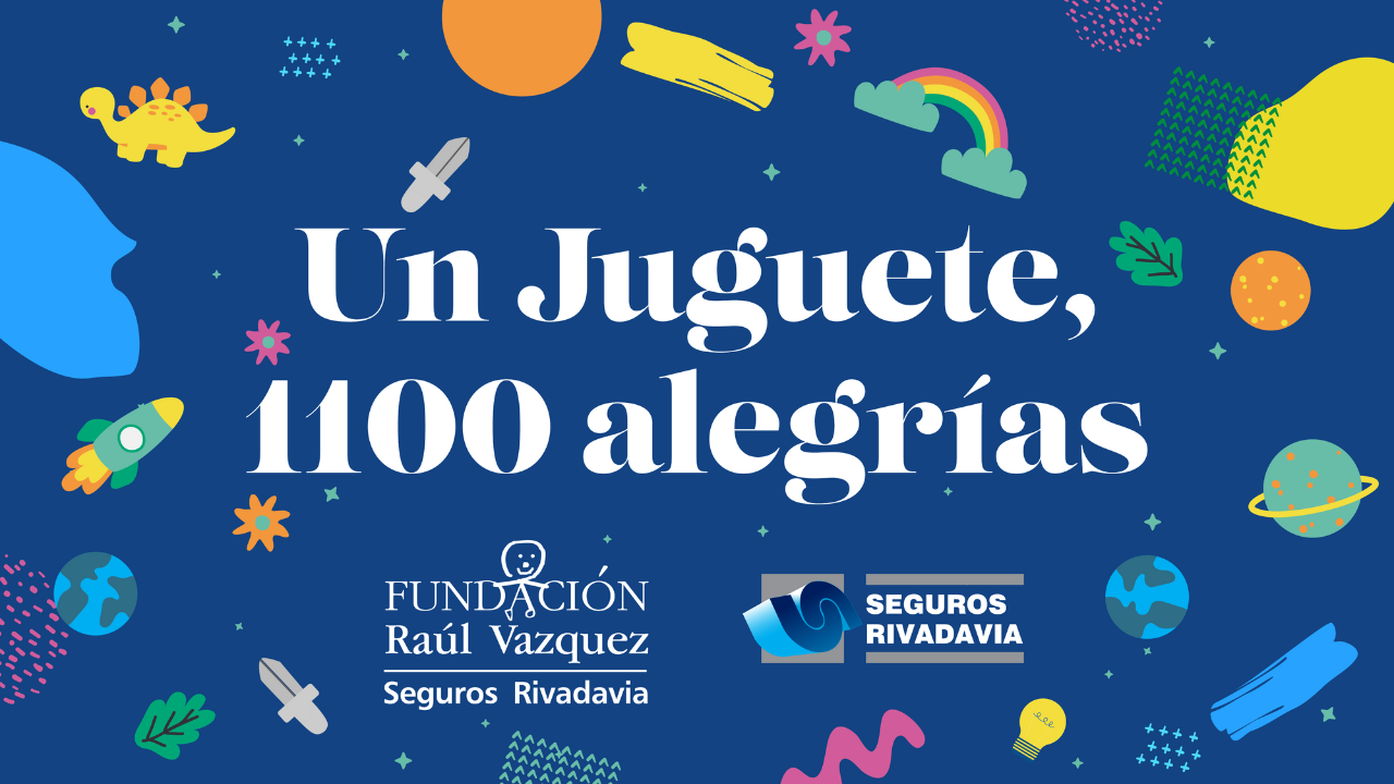 Bajo la consigna “Un juguete, 1.100 alegrías”, se invitó al personal de sus 28 Centros de Atención y de su Casa Central a sumarse al desafío de reunir la misma cantidad de juguetes que de personas,