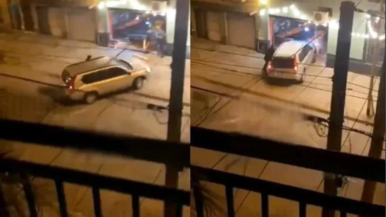 En un suceso insólito que recuerda escenas de la película Relatos Salvajes, un hombre estrelló su camioneta contra un bar en la localidad bonaerense de Campana.