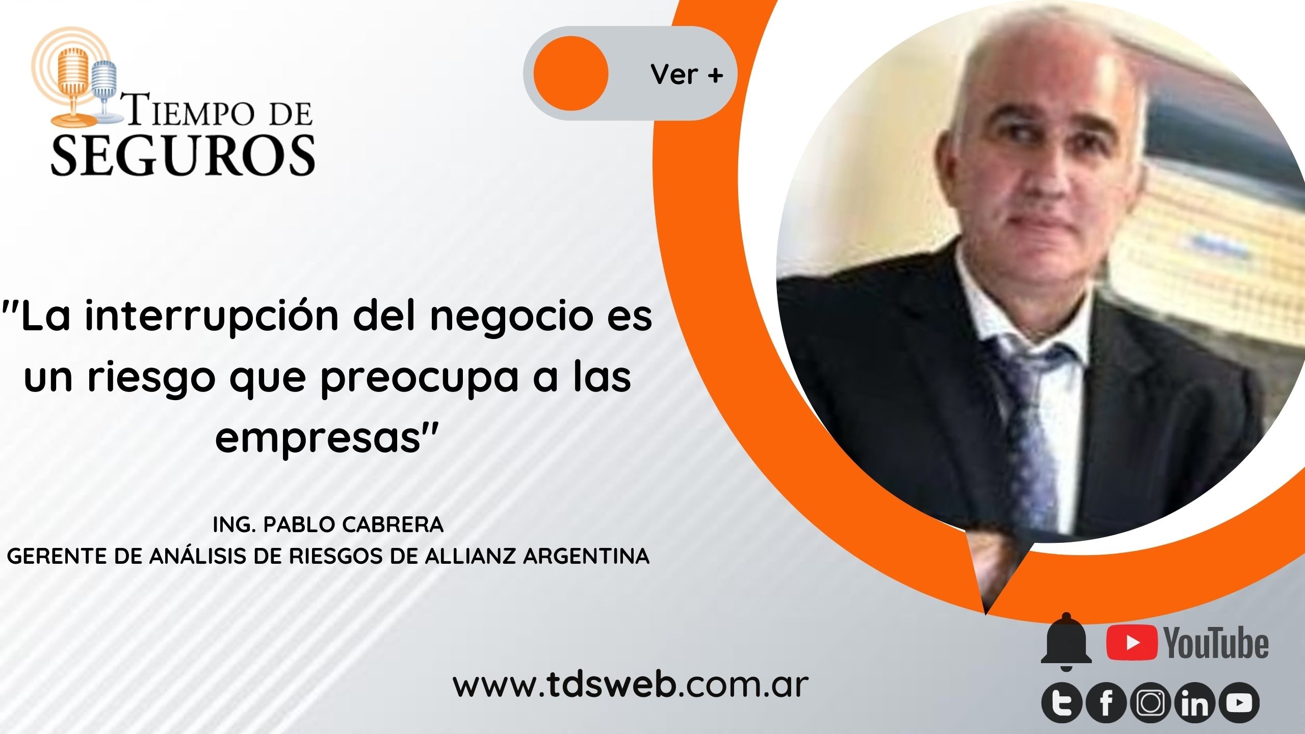 ALLIANZ RISK BAROMETER 2022: Como cada año, Allianz presentó su informe con el ranking de riesgos corporativos identificados por expertos y vamos a analizar su contenido, contando con la palabra del Ing. Pablo Cabrera, Gerente de Análisis de Riesgos de Allianz Argentina.