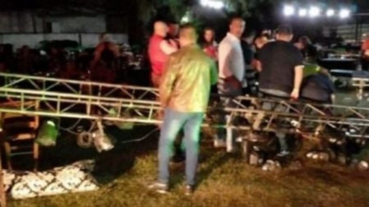 Sucedió mientras se desarrollaba el evento bailable “La Noche Clásica”, en el Complejo La Granja...