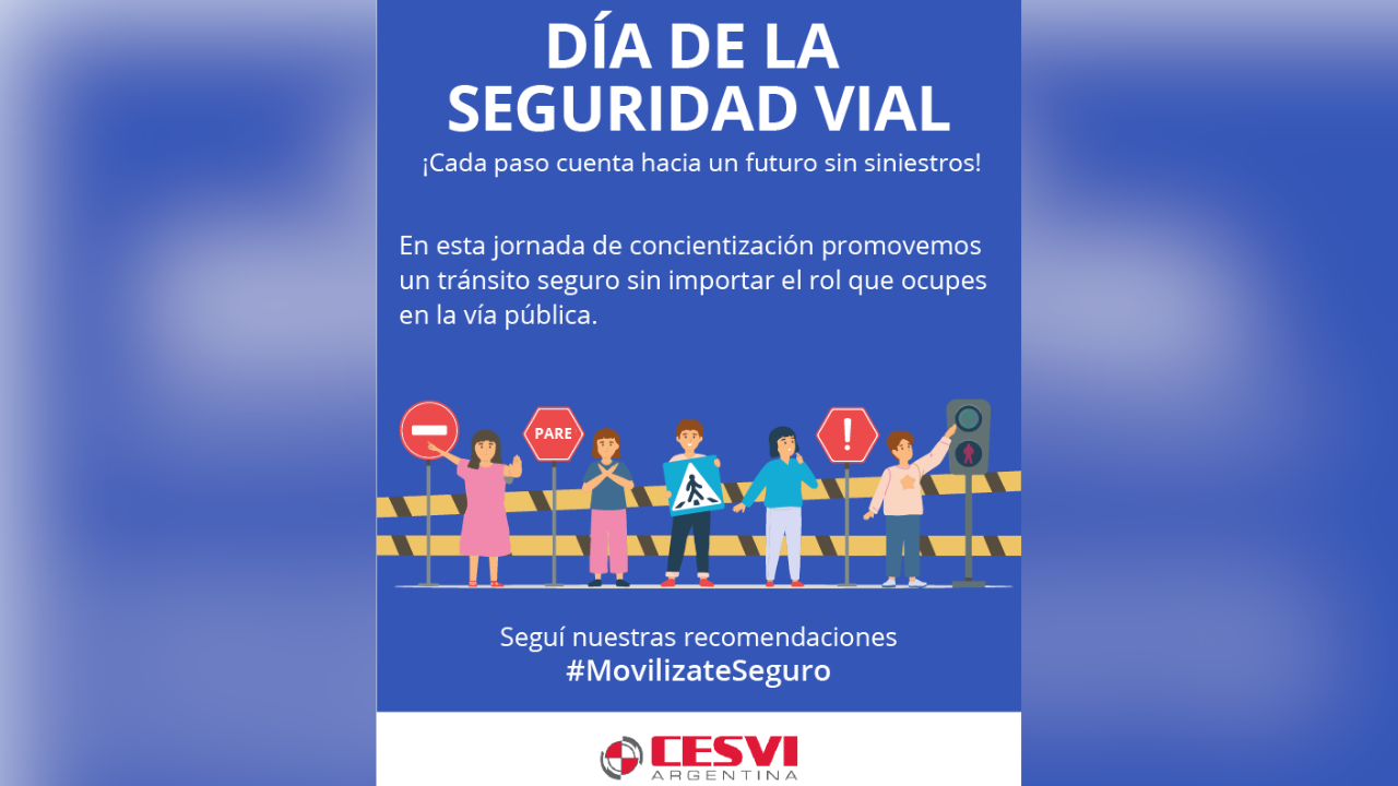 En esta jornada de concientización promovemos un tránsito seguro sin importar el rol que ocupes en la vía pública. Seguí nuestras recomendaciones #MovilizateSeguro...