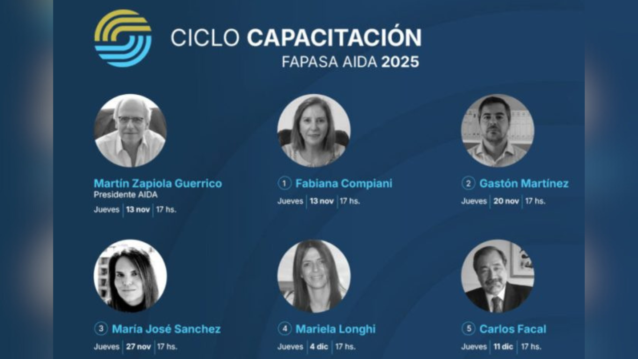 Las capacitaciones se dictarán los días jueves a las 17:00 hs, durante los meses de noviembre y diciembre, con una duración de 90 minutos por encuentro.