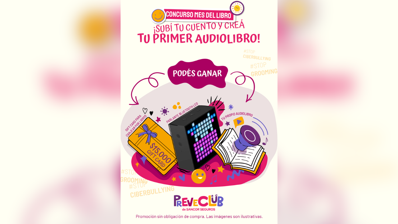 PreveClub, programa de RSE que brinda propuestas y contenidos para familias dentro de un espacio lúdico y de formación de autocuidado, lanzó un nuevo concurso...