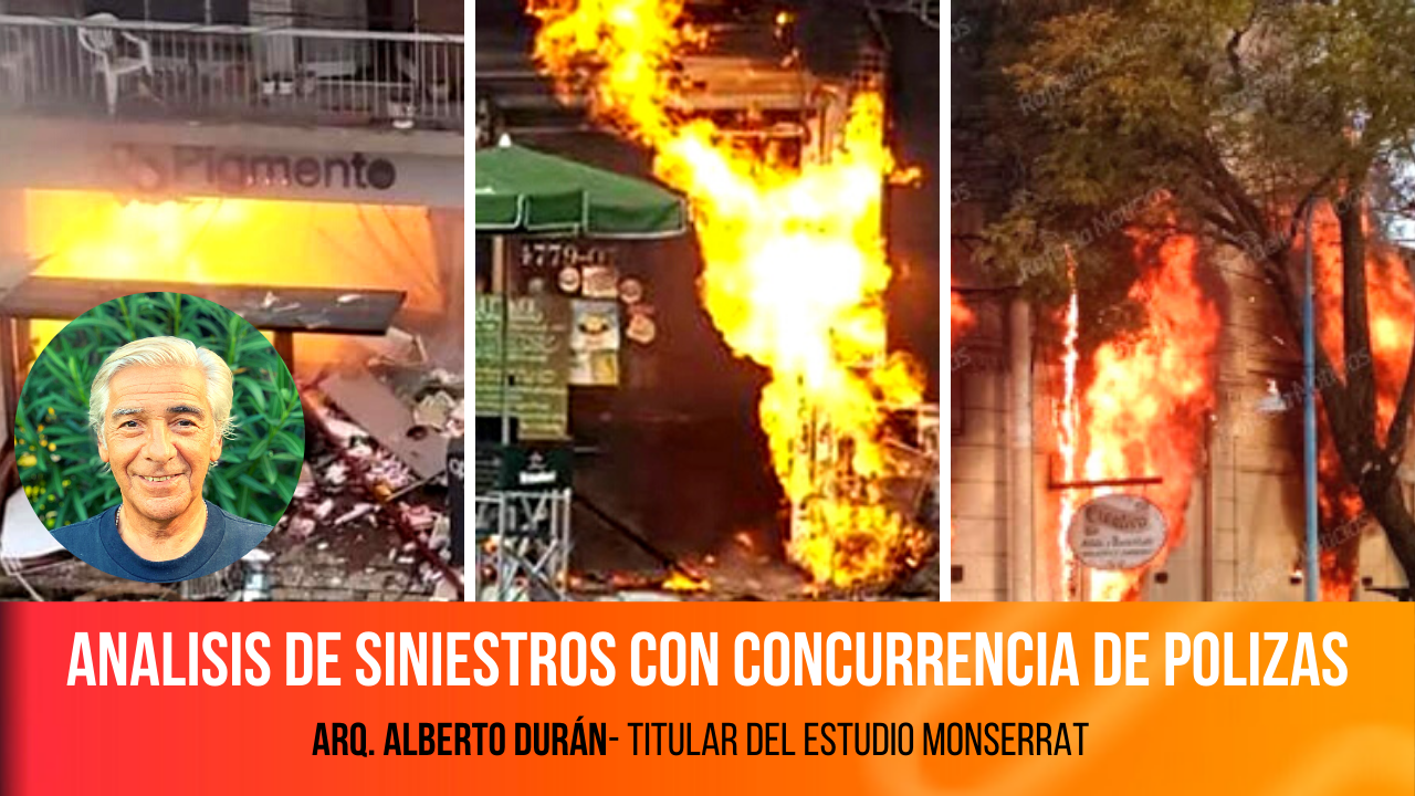 SINIESTROS: Junto al Arq. Alberto Durán, titular del Estudio Monserrat, analizamos qué ocurre en aquellos siniestros en los cuales hay varias polizas involucradas, con distintas condiciones de cobertura, diferentes límites y franquicias, para conocer cuál es el "paso a paso" del liquidador para arribar a la liquidación final en estos casos.