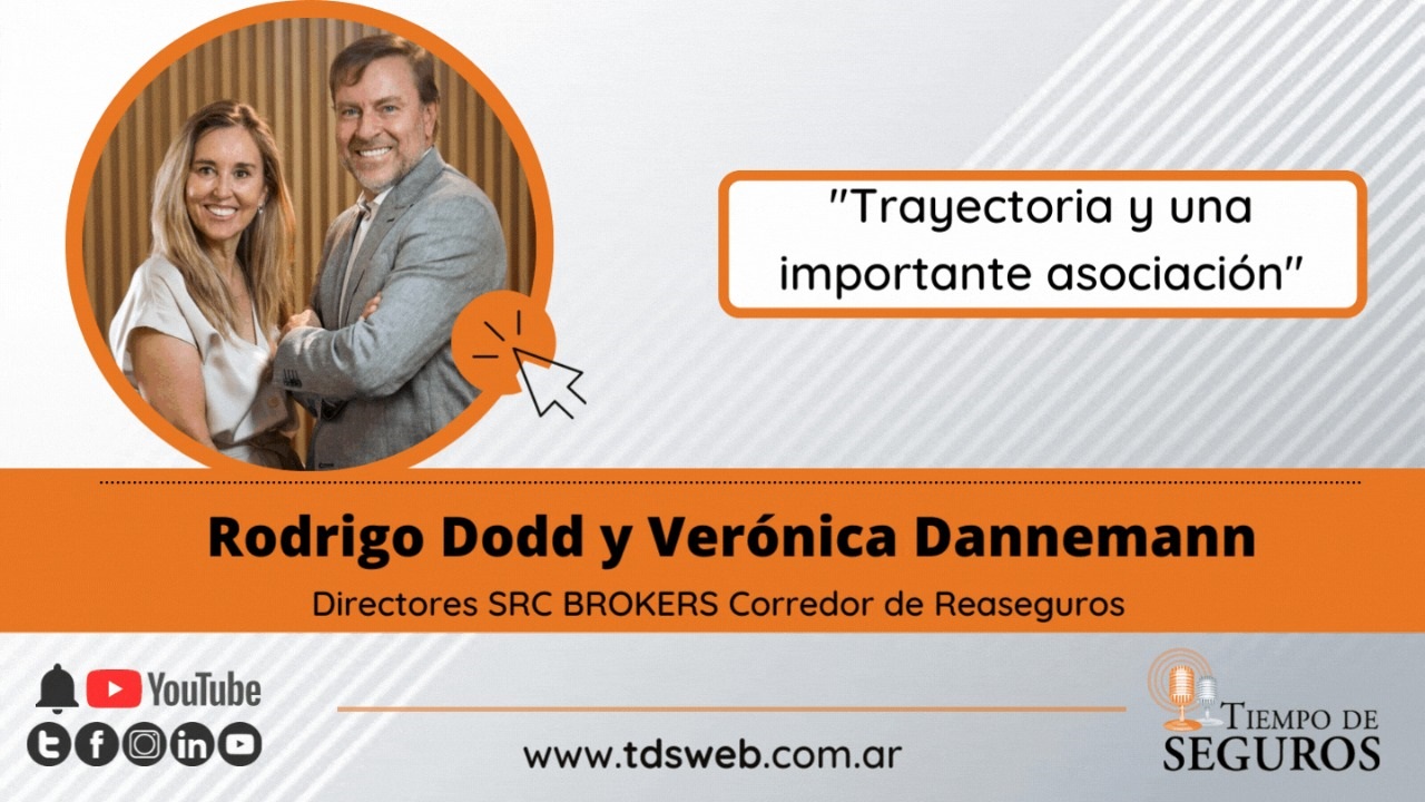 Nos visitaron en estudios Rodrigo Dodd y Verónica Dannemann, directores de esta importante empresa del sector, para conocer más de su trayectoria, la actualidad del mercado de reaseguros mundial y a nivel nacional, qué cosas modificó la pandemia y la novedad de una reciente adquisición estratégica con Amwins Global Risks.