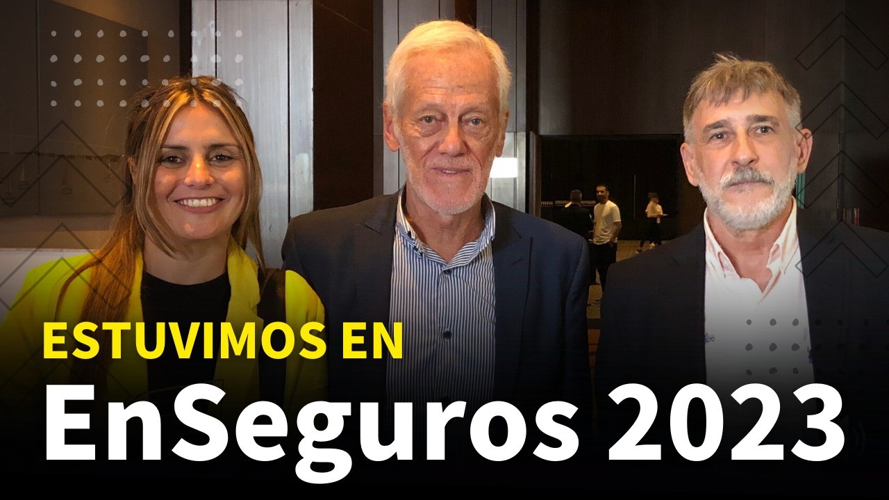 EnSeguros 2023: Estuvimos charlando con el Dr. Osvaldo Aymo - Subsecretario de APSV - Minesterio de Seg. Proc de Santa Fe y con su directora la Ing. Antonela Cerutti...