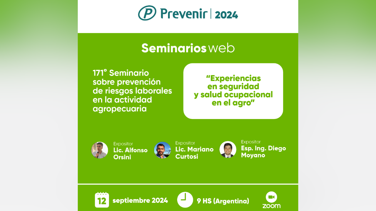 Fecha: 12 de Septiembre 2024. Abierto y gratuito. Cupos limitados. Se entregan certificados de asistencia. Vía Zoom.