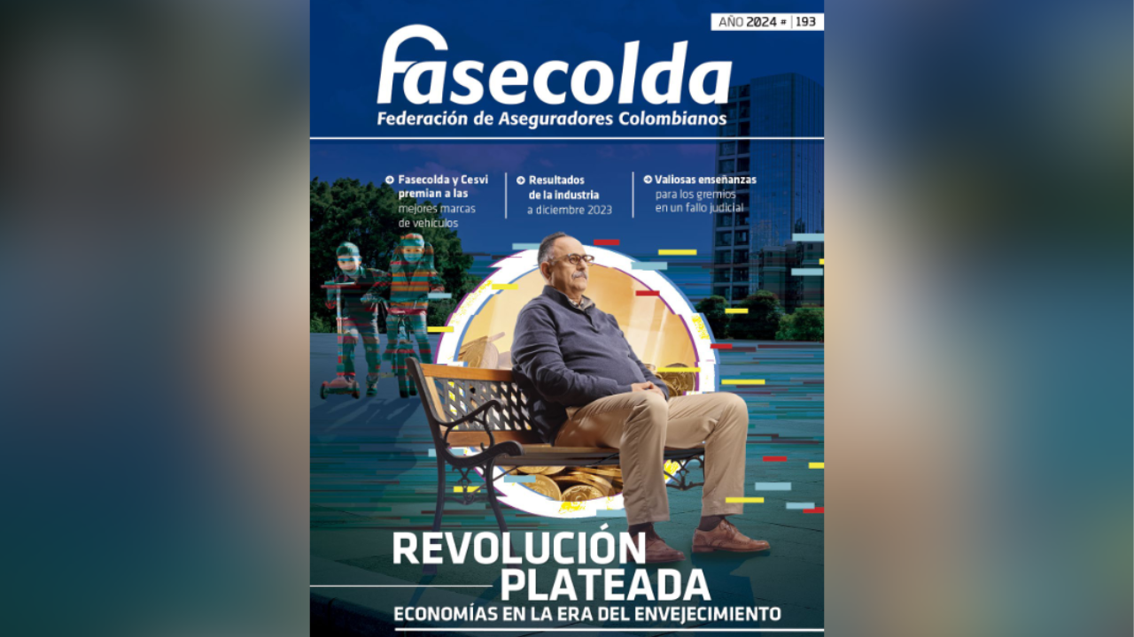 En la misma se abordan entre otros temas de interés: La revolución plateada - Alistando economías en la era del envejecimiento y Fasecolda y Cesvi premian a las mejores marcas de vehículos.