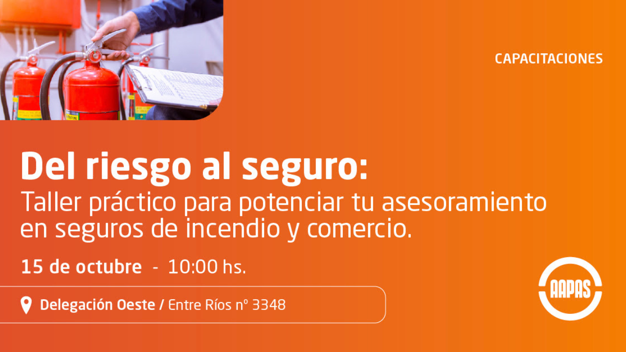 Fecha: Miércoles 15 de octubre. Modalidad: Presencial, exclusiva para socios. Cupos limitados.