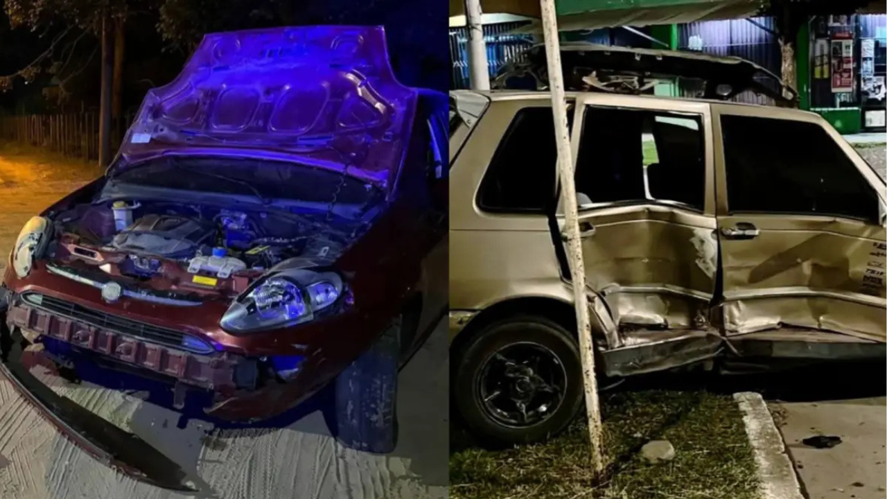 Ocurrió en la madrugada de este domingo. Un automóvil impactó contra otro y se dio a la fuga. Tras ser hallado por la Policía, se comprobó que tenía 1.31 g/l de alcohol en sangre tras realizarse el test de alcoholemia.