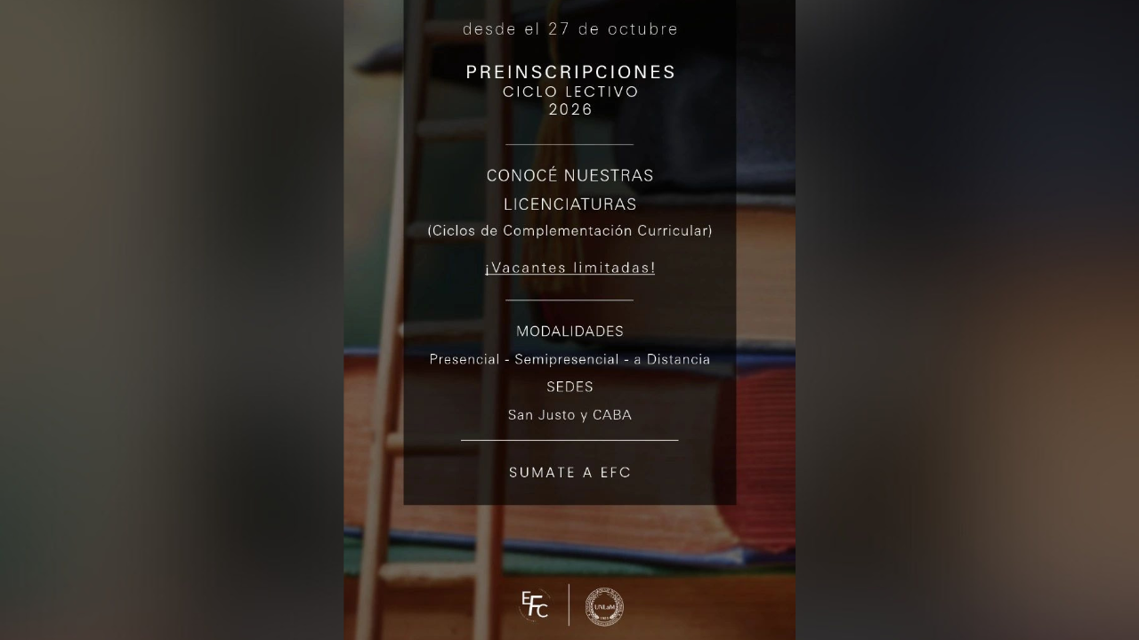Abierta la inscripción a la Tecnicatura Universitaria en Seguros y Licenciatura en Gestión de Seguros. Modalidad a distancia. Vacantes limitadas.