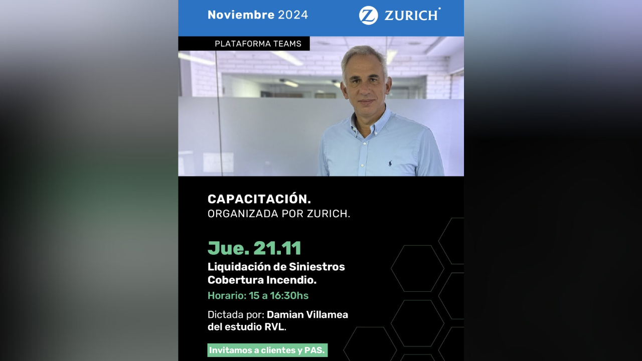 Fecha: 21 de Noviembre. Horario: 15:00 hs. Dictada por Damian Villamea. A través de la plataforma Teams.