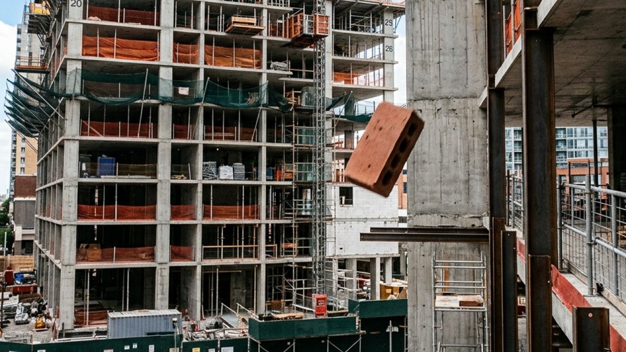 Una mujer que caminaba por la vía pública fue golpeada por un ladrillo que cayó desde una construcción. La Cámara Civil determinó que la responsabilidad es de los propietarios del inmueble en el que se desarrolló la obra y no del empleado.