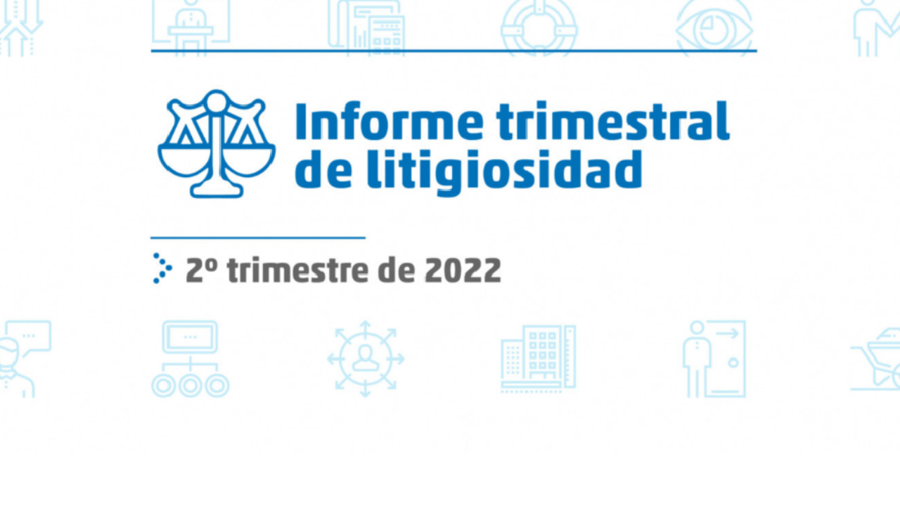 En el segundo trimestre del año se acumuló un total de 22.029 nuevos expedientes judiciales. Al 30 de junio de 2022, el stock de expedientes judiciales es de 281.270.