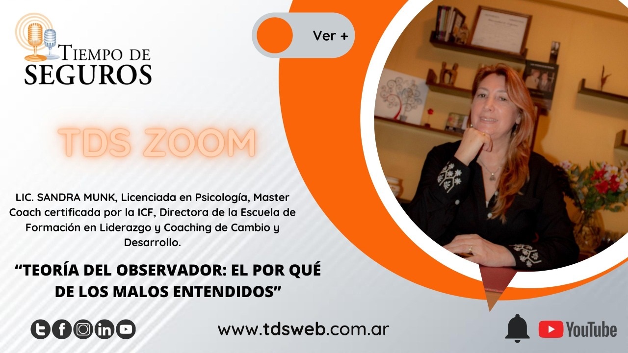 Una nueva conversación con la Lic. Sandra Munk, Licenciada en Psicología, Master Coach certificada por ICF, Directora de la Escuela de Formación en Liderazgo y Coaching de Cambio y Desarrollo.