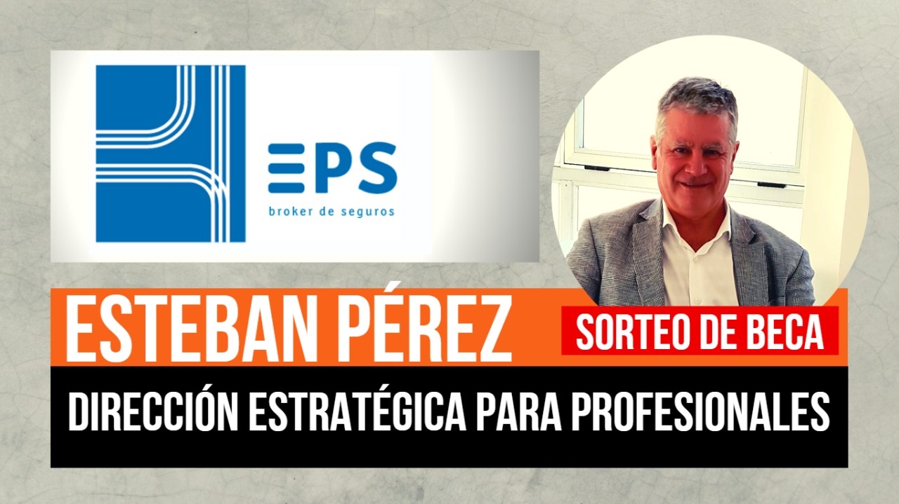 SORTEO DE BECA: DIRECCIÓN ESTRATÉGICA PARA PROFESIONALES DE SEGUROS: Contamos con la palabra de Esteban Pérez, Director de EPS Broker, para que nos cuente de su participación en el desarrollo de este programa de formación ejecutiva en conjunto con la Universidad Nacional de Mar del Plata y el acompañamiento de importantes aseguradoras...