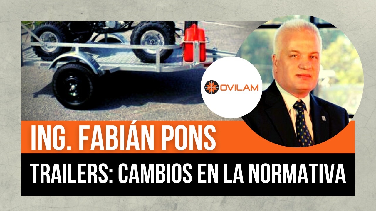 Cambios en la patente y su verificación, reglamentación y controles que se anticipan en las rutas son los temas que analizamos con la opinión del Ing. Fabián Pons, Presidente del OVILAM (Observatorio Vial Latinoamericano).