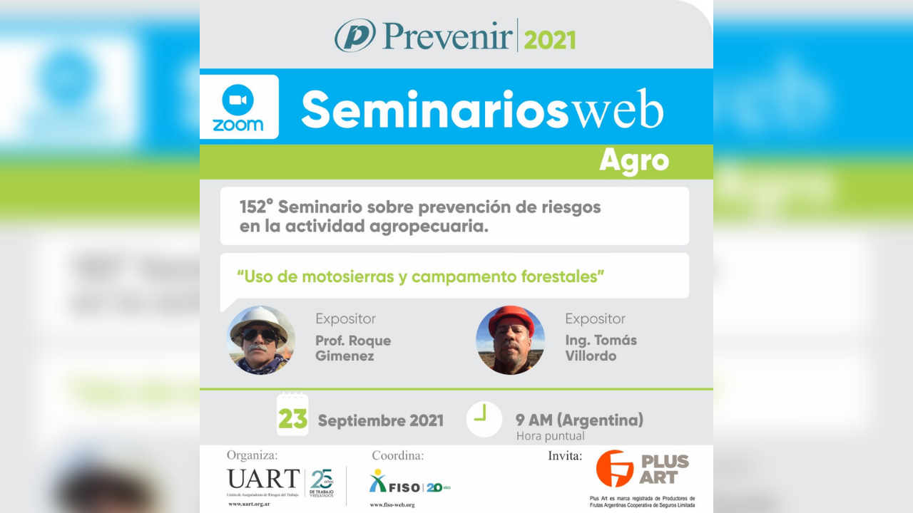 El próximo evento tendrá lugar el jueves 23 de septiembre a las 9am mediante la plataforma ZOOM, con las capacitaciones virtuales...