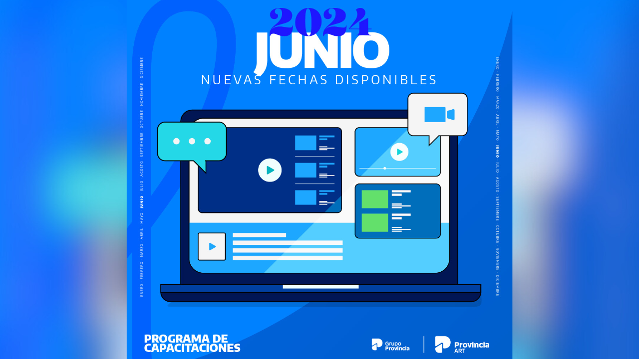 El calendario incluye también formaciones gratuitas del ciclo de Prevención Primaria como “Primeros auxilios”, “Reanimación Cardio Pulmonar”, “Prevención de Incendios” y “Seguridad Vial: Tu rol en la vía pública”