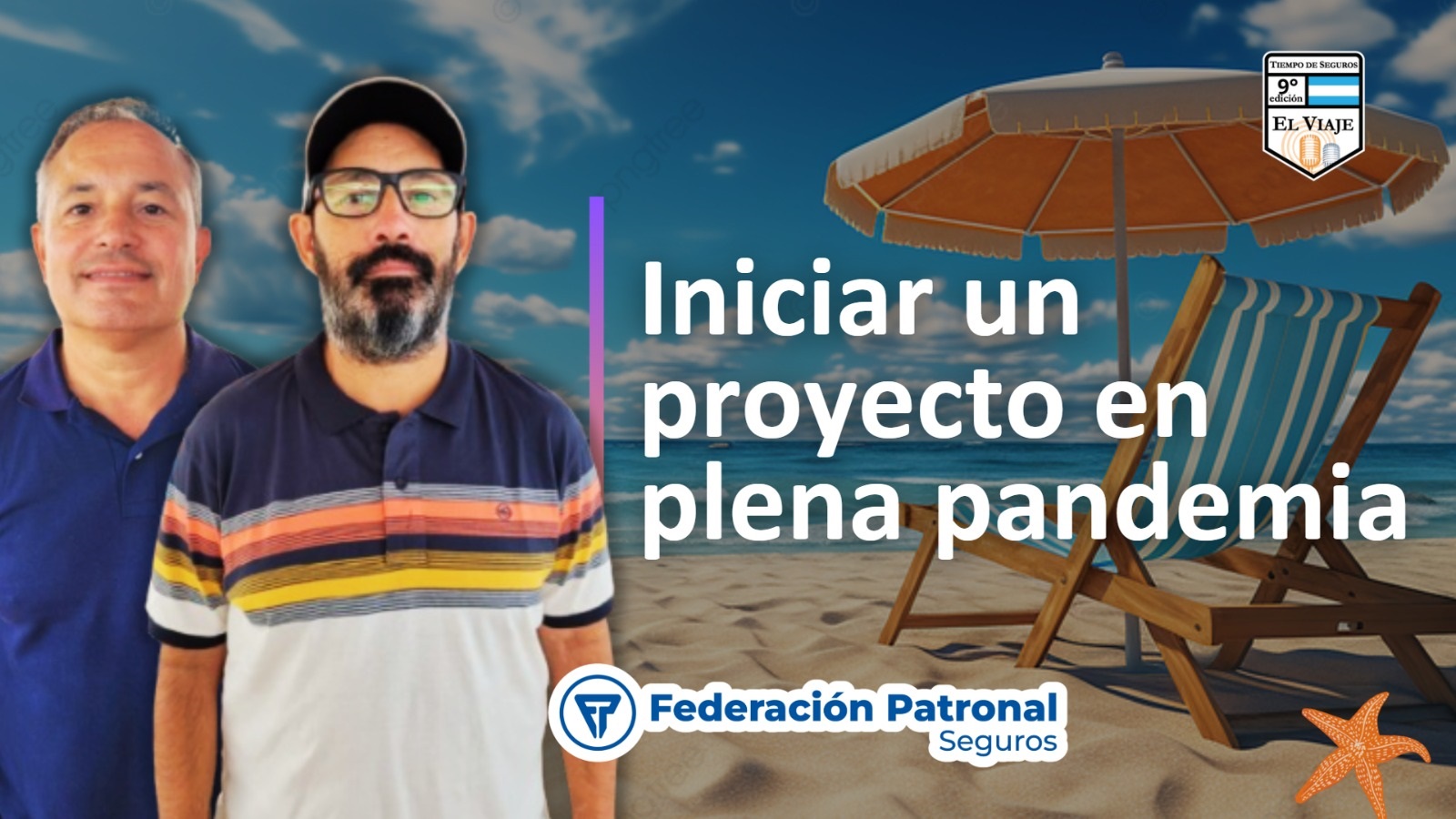 También nos acompañaron en la emisión los colegas Viktor Hansen y Leonardo Luguercho, dos primos sin antecedentes en el seguro, quienes cuentan con el respaldo de Federación Patronal Seguros.