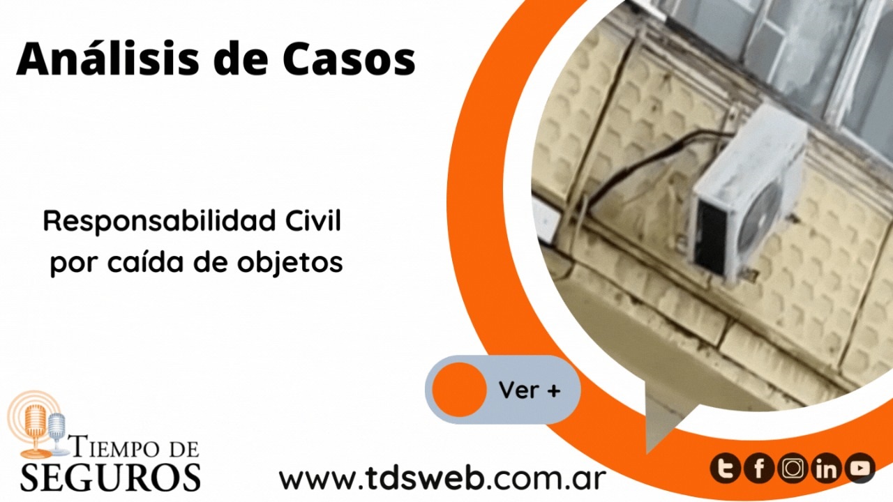 LOS CASOS DE LA SEMANA: Un aire acondicionado que cae desde un edificio durante su instalación nos lleva a analizar las responsabilidades del Consorcio de propietarios, el propietario y/o inquilino de la unidad y cómo juegan las coberturas disponibles en el mercado.