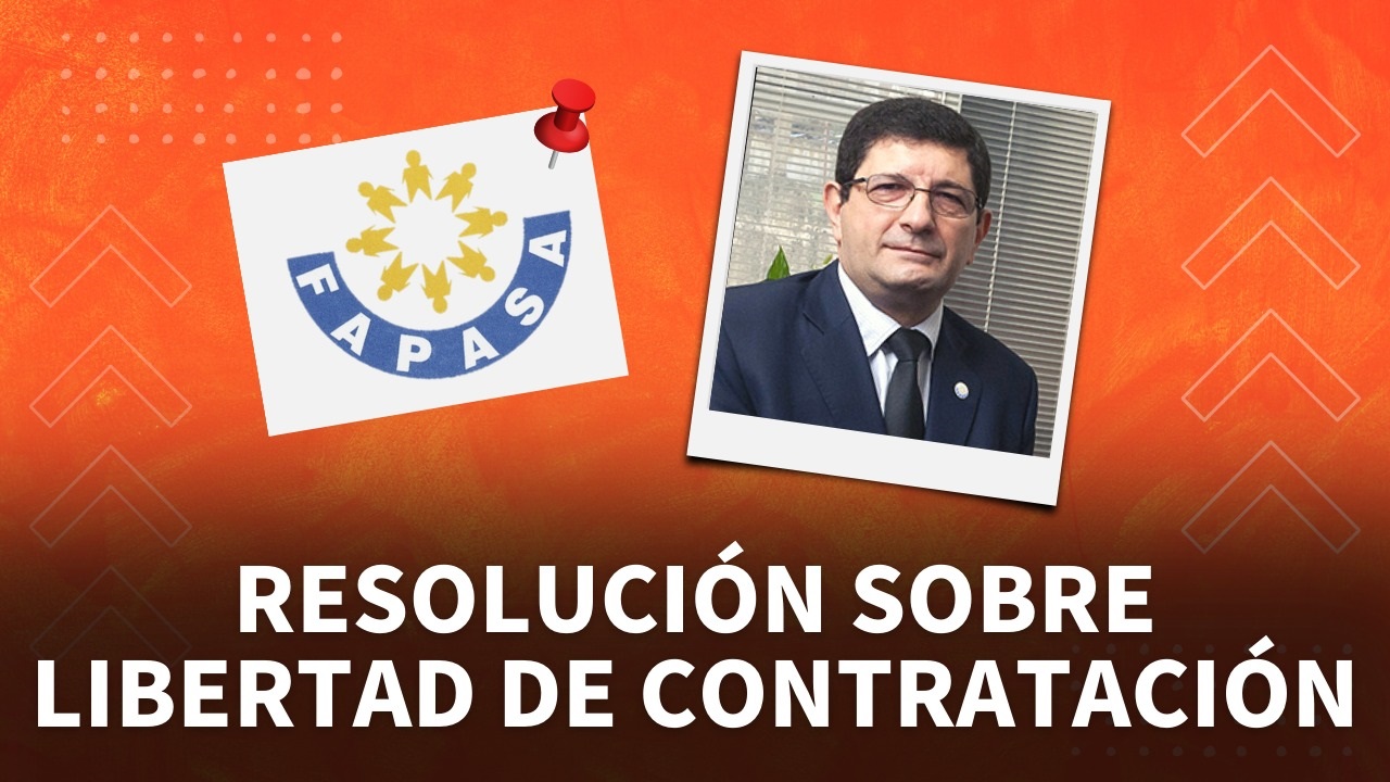 Resolución sobre libertad de contratación: Jorge Luis Zottos, Secretario de FAPASA, conversó con nosotros acerca de la recepción que tuvo en el interior la reciente normativa de la SSN y cómo deberían los PAS salir a impulsarla, denunciandolas dificultades que se presenten...