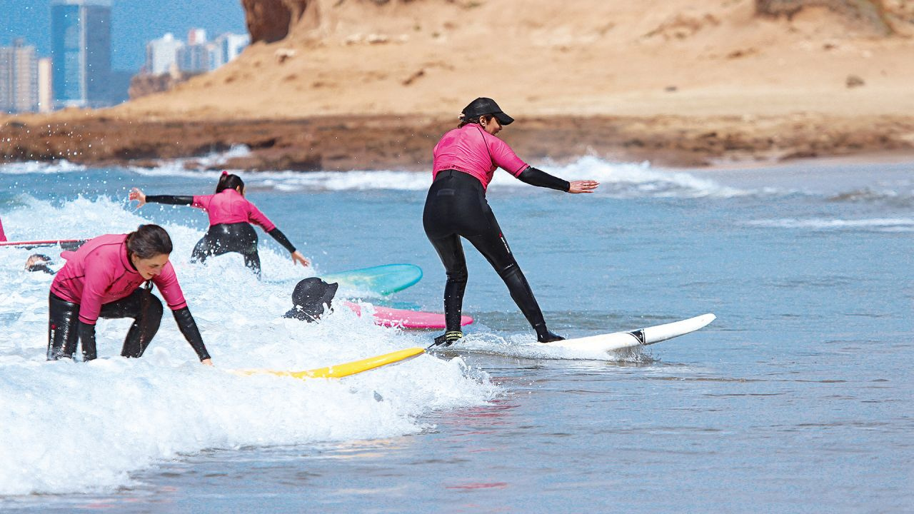 Las víctimas habían alquilado la casa quinta para realizar este fin de semana largo una clínica de surf con una reconocida instructora de ese deporte.