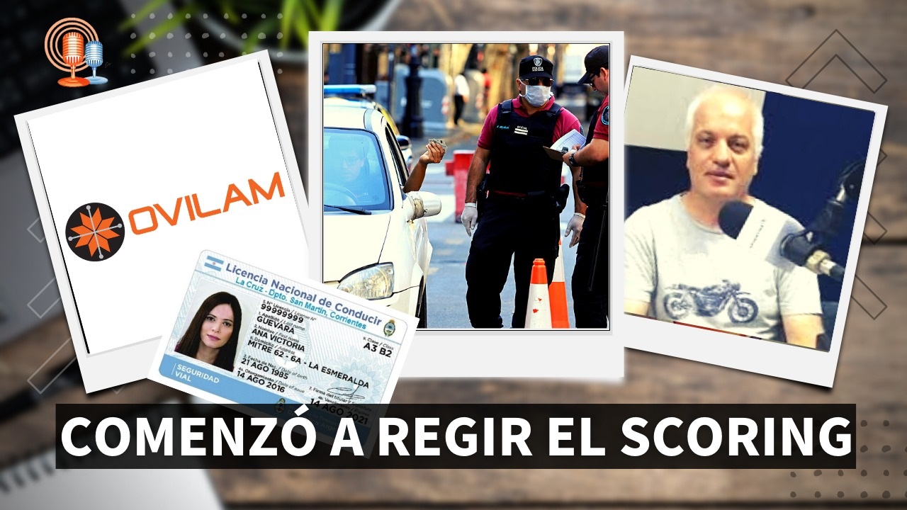 Comenzó a regir el scoring a nivel nacional y quisimos conocer más del funcionamiento del sistema conversando con el Ing. Fabián Pons, presidente del Observatorio Vial Latinoamericano (OVILAM).