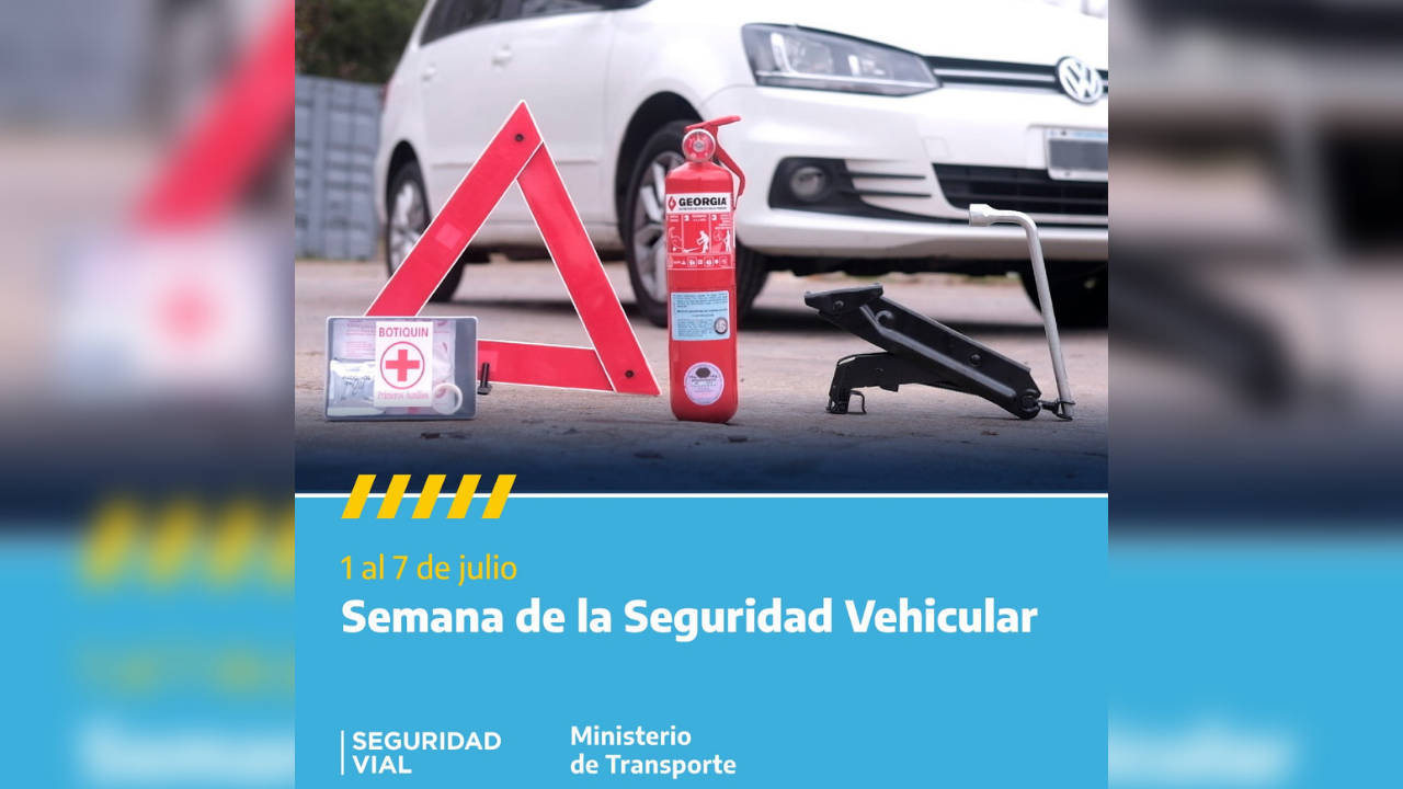 En la Semana de la Seguridad Vehicular, la Agencia Nacional de Seguridad Vial remarca la importancia de realizar la Revisión Técnica Obligatoria o Verificación Técnica Vehicular...