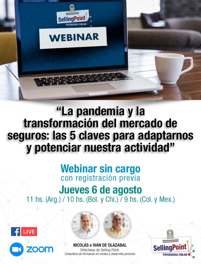 "La pandemia y la transformación del mercado de seguros: las 5 claves para adaptarnos y potenciar nuestra actividad".