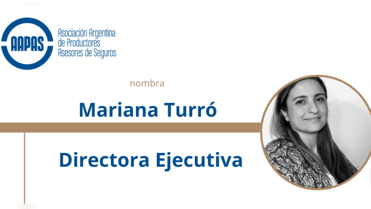 Mariana Turró se convierte así, en la máxima autoridad dentro de la Planta Permanente de la Asociación...