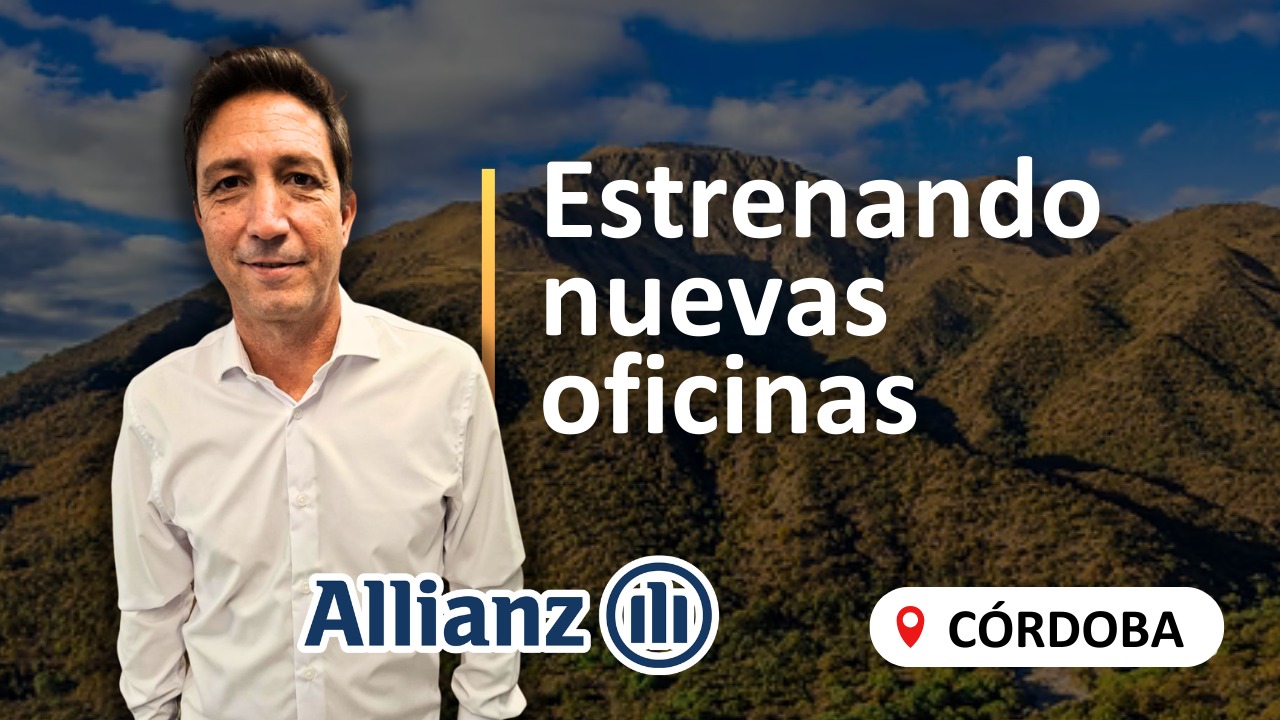 Visitamos las nuevas oficinas de Allianz en la Ciudad de Córdoba y fuímos recibidos por Pablo Assenza, comercial de la aseguradora, quién nos comentó acerca de los servicios para los productores que allí brindan.