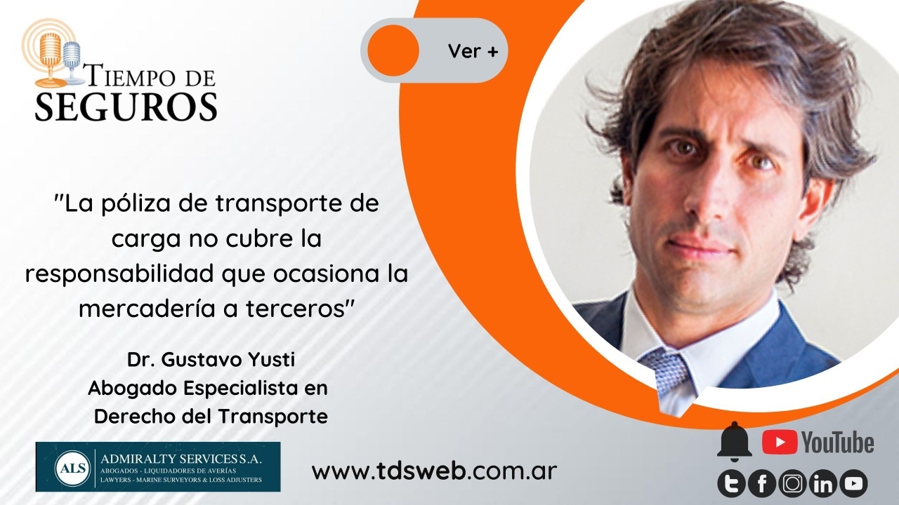 RIESGOS EN EL TRANSPORTE: Siniestros relacionados con la mala estiba, deficiencia de embalaje y la responsabilidad del transportista son supuestos que analizamos contando con la experta opinión del Dr. Gustavo Yusti, abogado especialista en derecho del transporte.